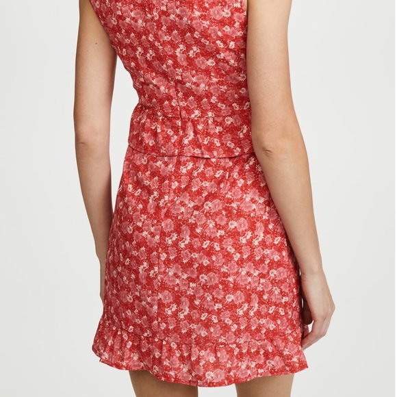 Nightwalker Mini Elsa Dress in Scarlet floral print size S - Picture 12 of 12